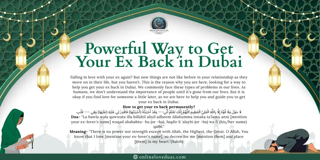 Get Your Ex Back in Dubai- Onlineloveduas